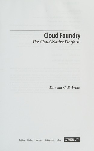 Cloud Foundry cover